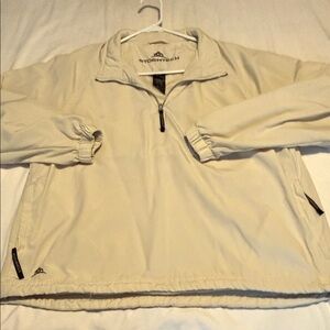 Stormtech Beige Jacket with Mesh Lining